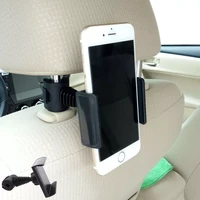 1pc 360 degree ratating cartruck back seat headrest phone mount holder for smartphone gps drop shipping