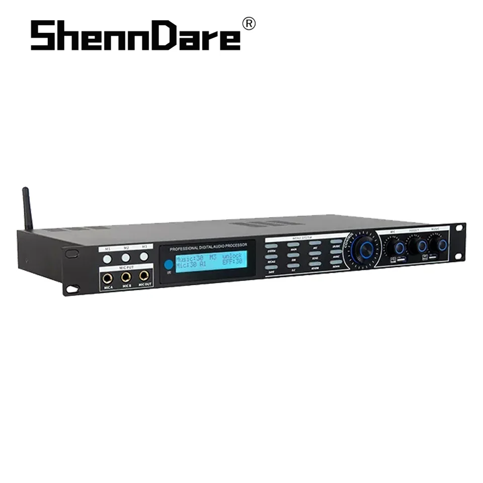 AP-800 DSP Профессиональный цифровой аудио-процессор предварительной обработки KTV Echo