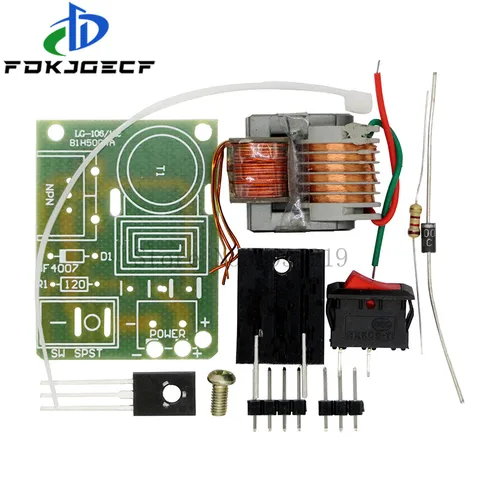 Генератор дугового зажигания FDKJGECF 15KV  DIY Kit