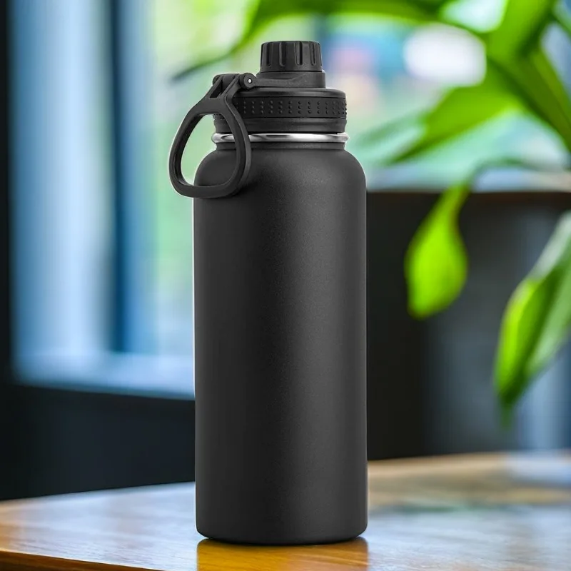 , 1000ml  32 Oz Stainless Steel Double Wall Vacuum Wide Mout