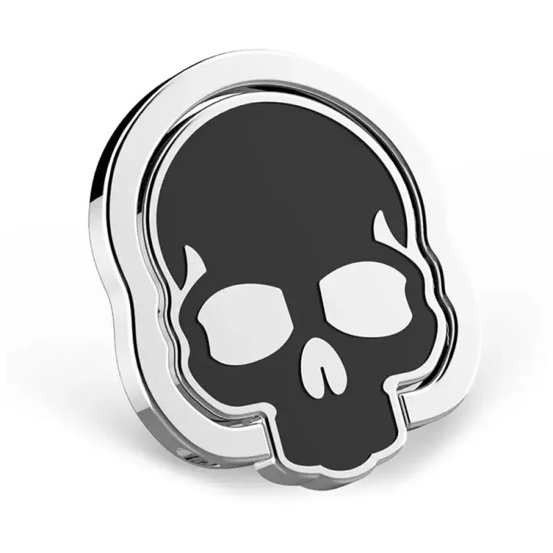 

NEW Phone Plate Ring Bracket Halloween Skeleton Skull Personalized Design Phone Finger Ring Holder Supportable for All Phones