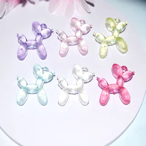 Светящиеся акриловые шармы для собак