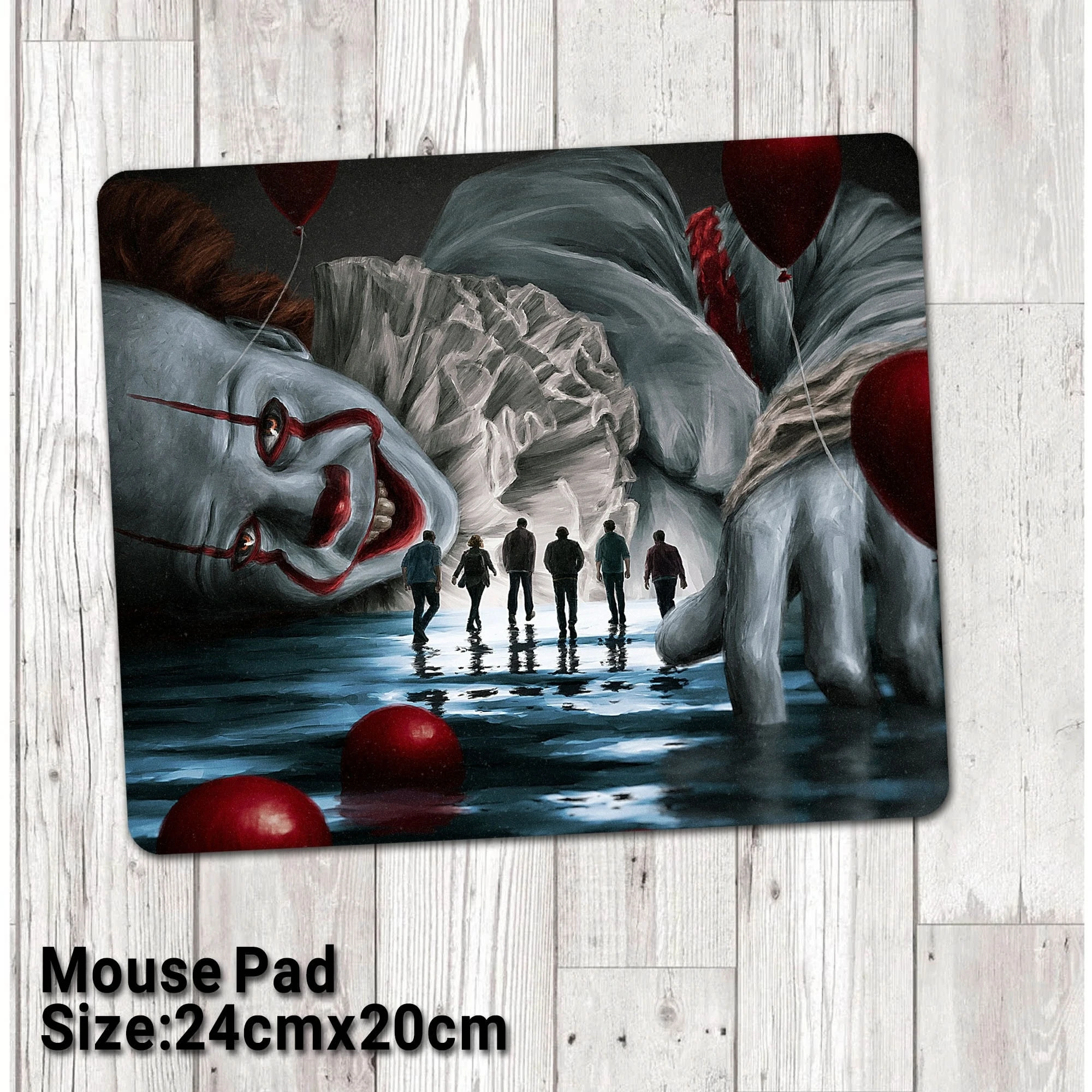 

Stephen King It: Chapter Two Movie Gaming Mouse Pad Computer Laptop Mouse Mat(20cmx24cm) FF0P39