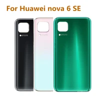 6 4 for huawei nova 6 se back cover battery cover rear door case for huawei nova 6 se 6se battery cover housing adhesive