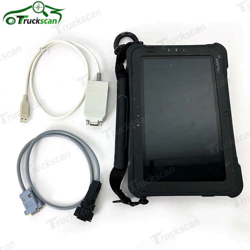 

For Pcan-Crown For USB IPEH-002022 IPEH-002021 CAN Interface automotive scanner full system diagnostic tool+Xplore tablet