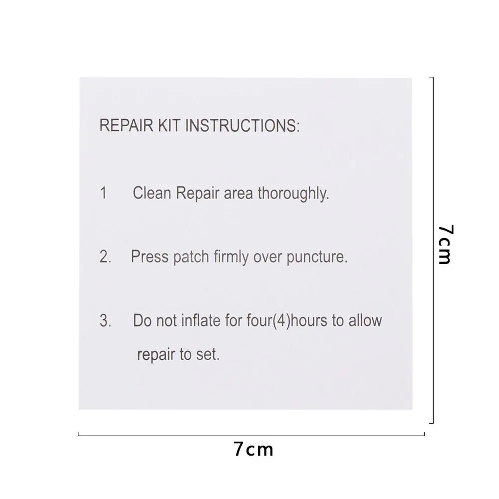 5 шт. водонепроницаемые прозрачные самоклеящиеся нейлоновые наклейки из ПВХ