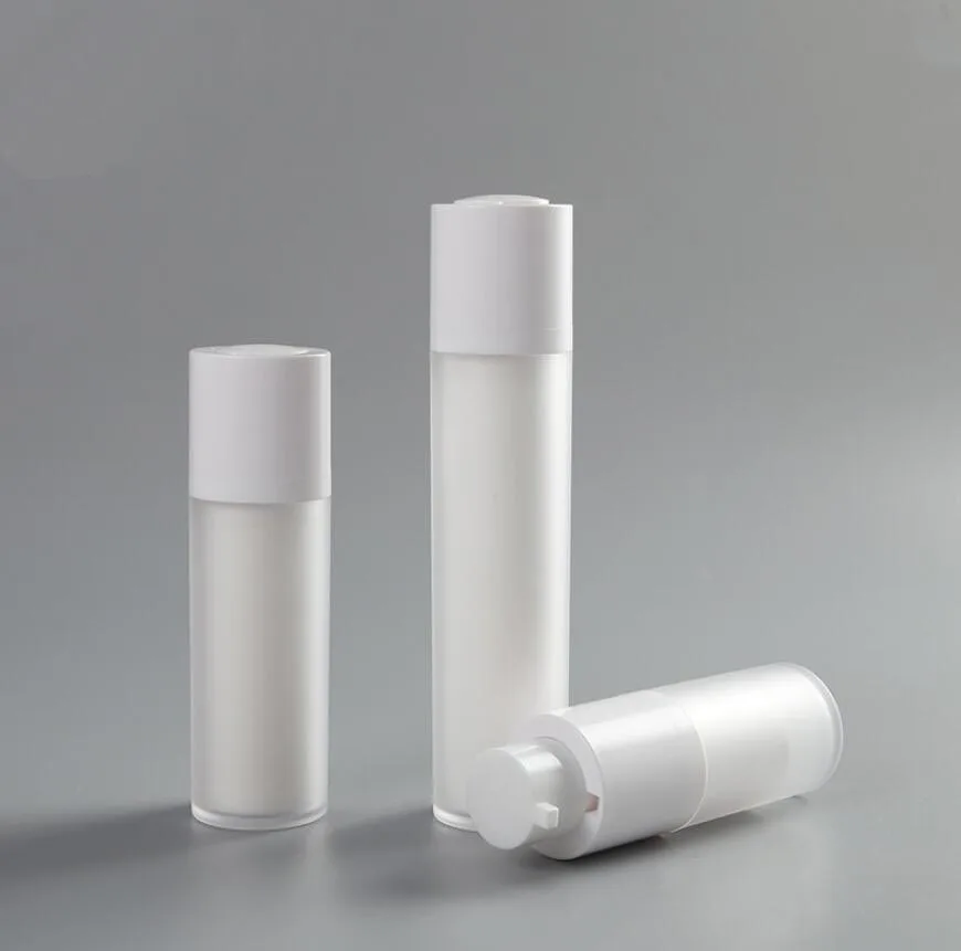 50ml frosted rotate airless bottle with white pump UV essence lotion/emulsion/serum/foundation skincare cosmetic packing | Красота и