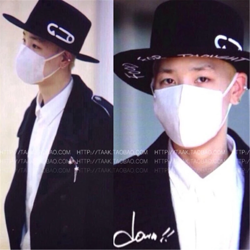 

Vintage Fedora Hat Women Men Felt Ladies Cowboy Hats Party Letter Decor Western Style Top Bonnet Men's Cosplay Hat