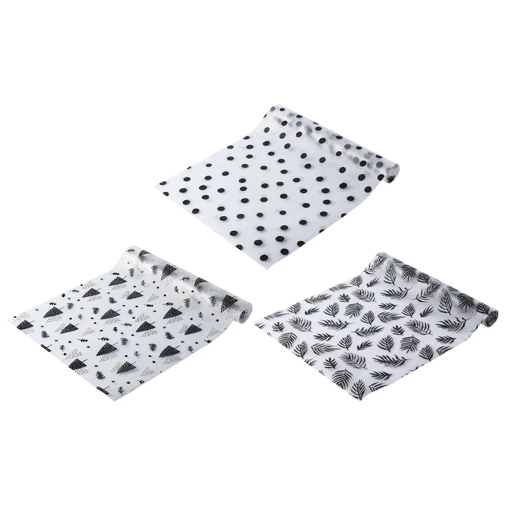 

Liner Mat Shelf Refrigerator Fridge Mats Drawer Kitchen Cupboard Liners Waterproof Paper Protector Cabinet Shelves Pad