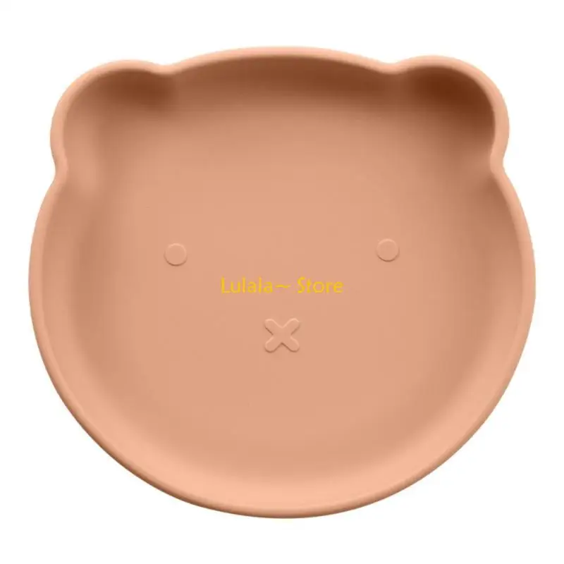 Фото Y4QA Cartoon Silicone Plate милая медвежь №5