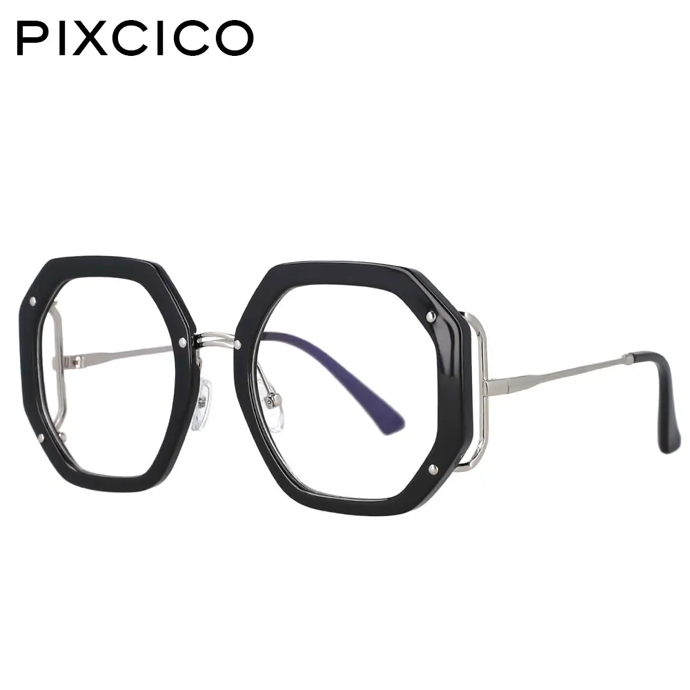 Солнцезащитные очки с заклепками для мужчин и женщин винтажные компьютерные