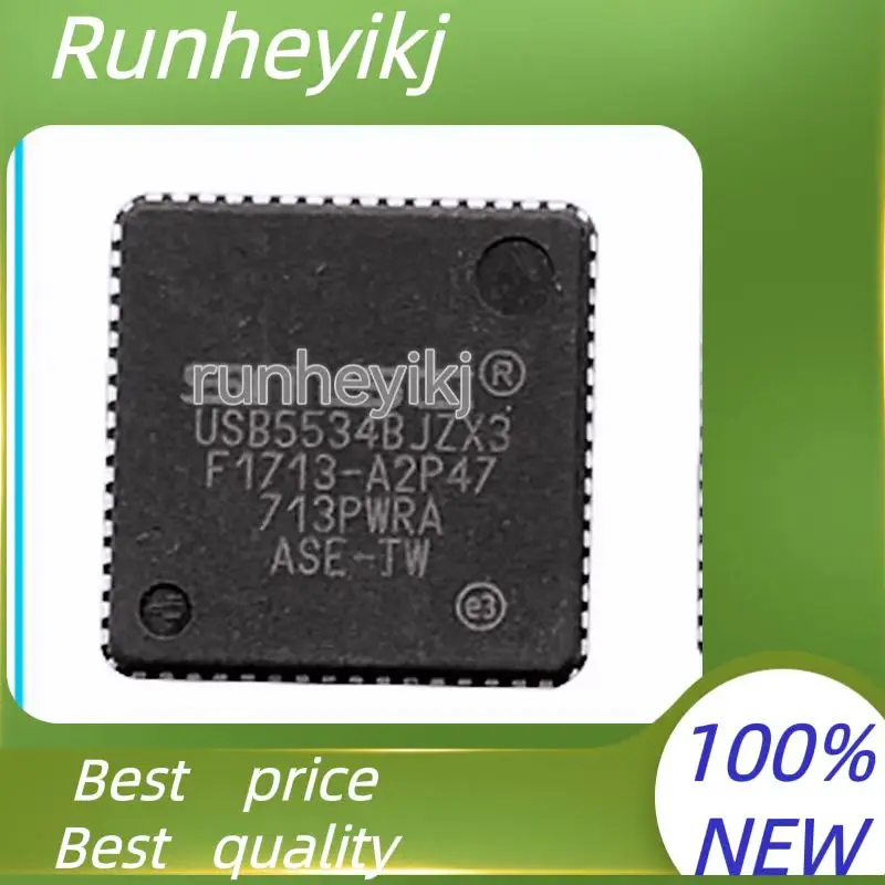 

2PCS/LOTE 100% New USB5534B-5000JZX USB5534BJZX3 QFN64 IN STOCK