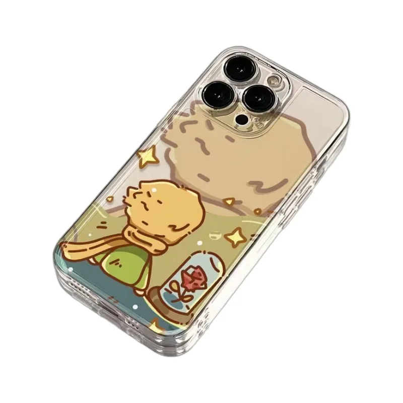 Маленький чехол для телефона Le Prince iPhone 15 14 13 12 11 Pro Max Mini X XR XS SE20 8 7 Plus влюбленных