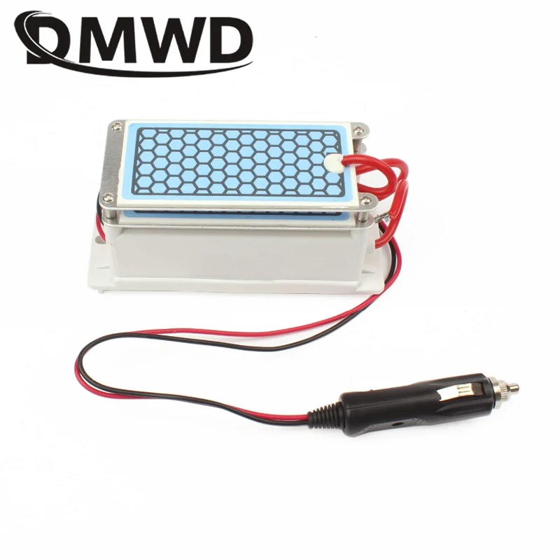 Озонатор с двойной керамической пластиной, 12 В, 110 В, 220 В, 10 г