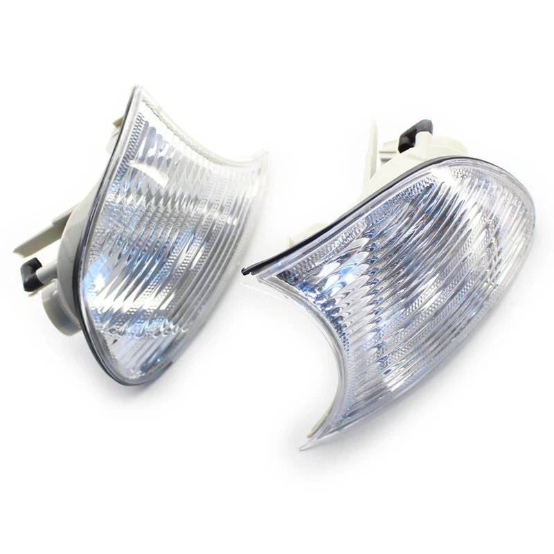 

Clear Marker Signal Blinker Corner Parking Light Lamp For -BMW E46 3 Series Coupe 1999-2001 63126904307 63126904308