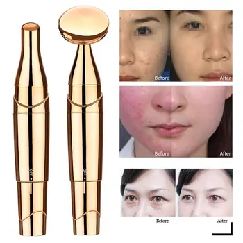3D Vibrating Face Machine 2 in 1 Face Eye Introducer Wrinkle Reducer Body Massager Beauty Device Skin Care tool 5