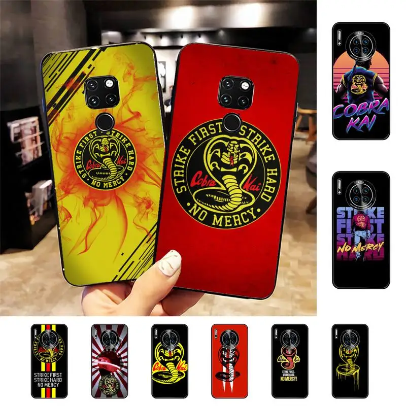 

Cobra kai snake Phone Case For Huawei Nova 3I 3E mate 20lite 20Pro 10lite Luxury funda case