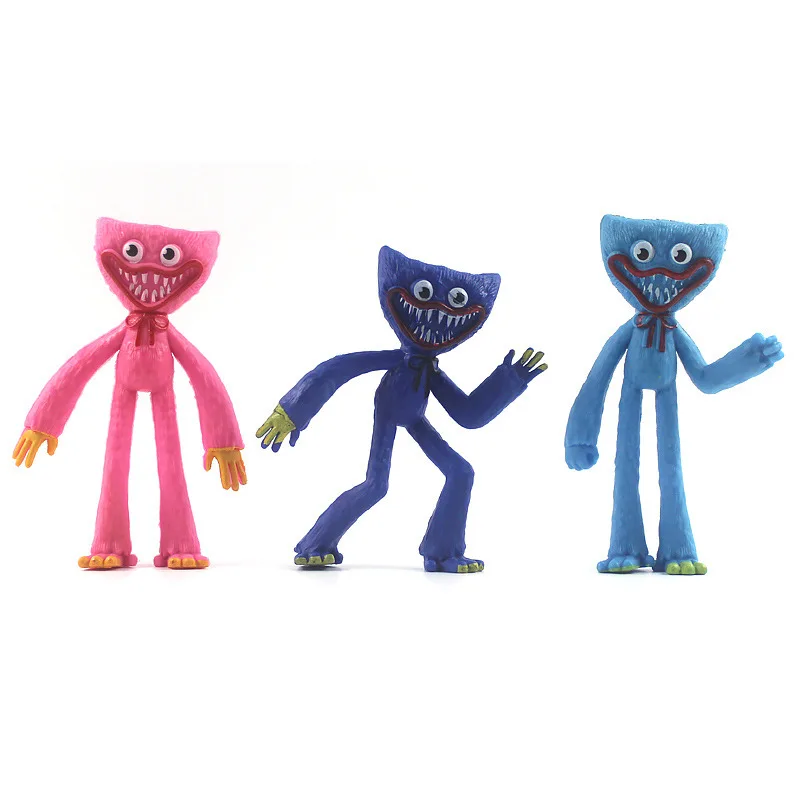 

10Cm Pvc Game Peripheral Poppy Playtime Trend Popies Lite Six and Eight Dolls Ornaments Garage Kit Toys Gift Collection Figure