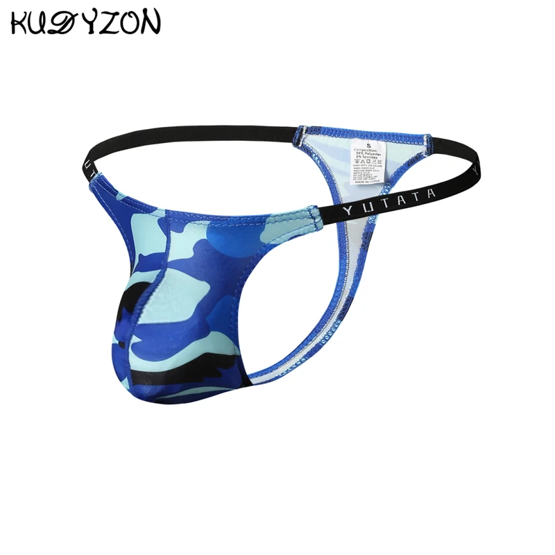 

Camouflage Mens Thongs And G Strings Low Rise Men Sexy Briefs Jockstrap Pouch Cuecas Soft Man Underpants Gay Slip Homme String