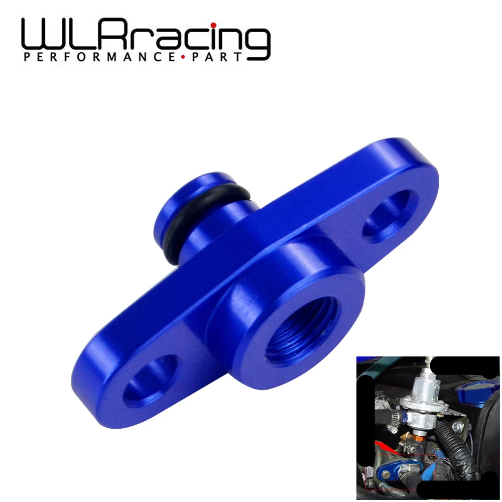 

WLR RACING-1/8 NPT регулятор давления топливной рейки адаптер синий для NISSAN TOYOTA SUBARU