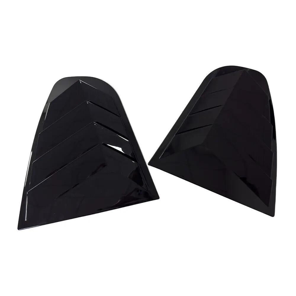 Фото Для Skoda Octavia 2008-2012 автомобильная задняя жалюзи, оконная боковая крышка, накладка, наклейка, вентиляционный совок, АБС-пластик, аксессуары из углеродного волокна, авто №4