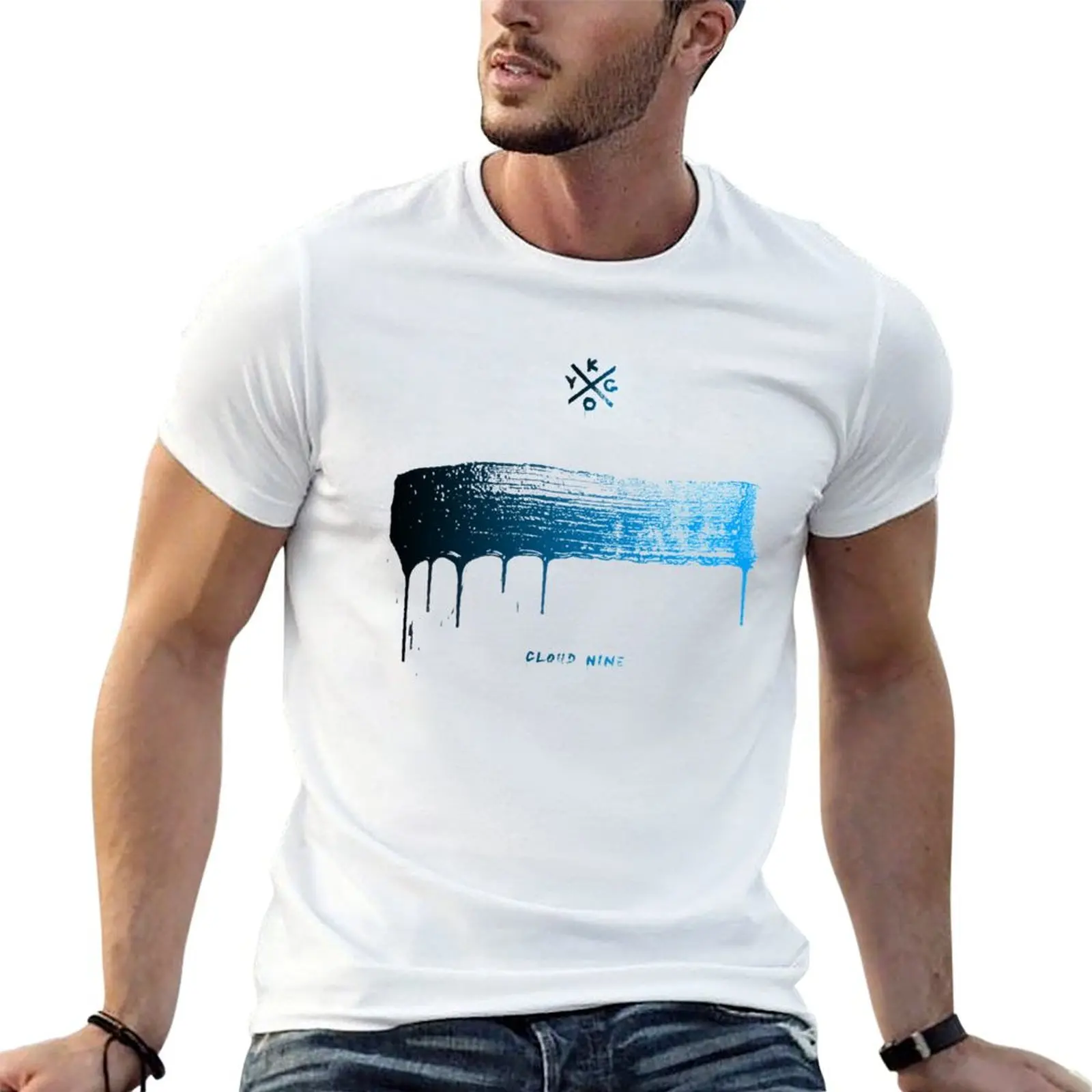 Фото Футболка Wallpapers Kygo Art, футболка для летнего отдыха №1