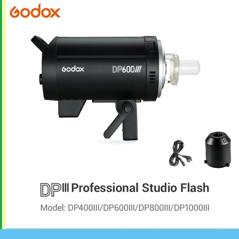 

Godox DPIII Professional Studio Flash Godox DP400III/DP600III/DP800III/DP1000III Flashligh Photography studio Lighting Flashligh