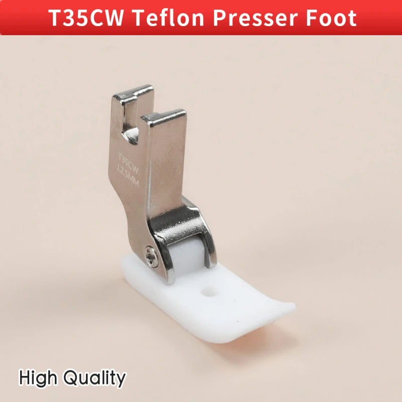 Пластиковая прижимная лапка T35CW для хлопка, аксессуары для швейных машин Brother певец Юки, типичные ZOJE