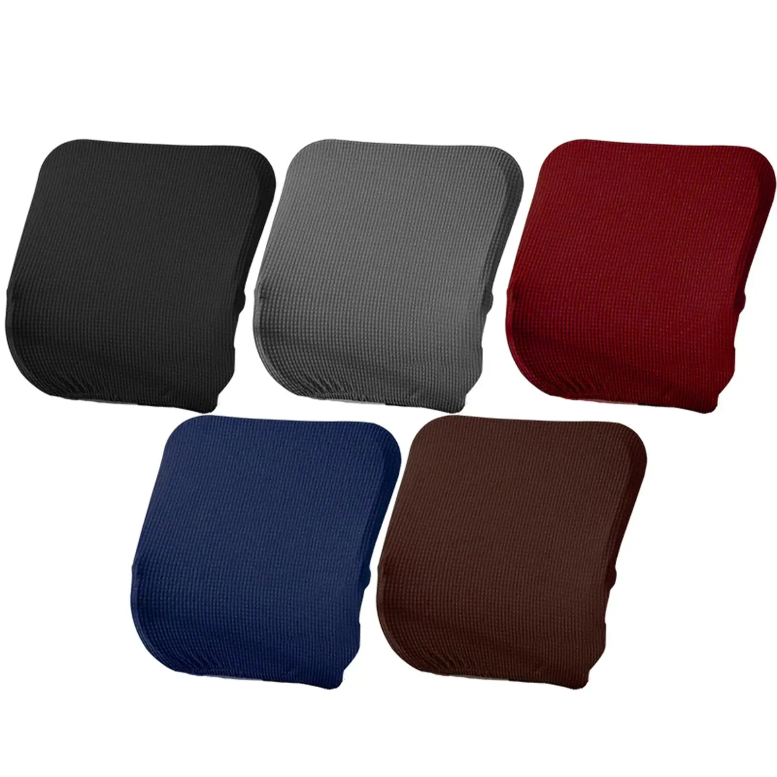 

Chair Seat Slipcover Elastic Split Body Square Spandex Backrest Cover for Chairs Dining Room Furnishing Office Computer Chair