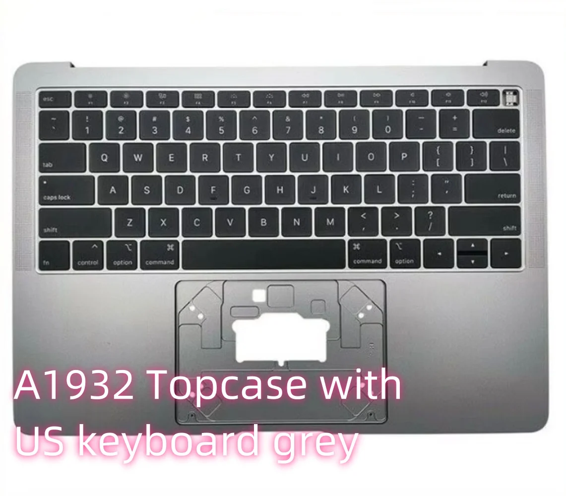 Original A1932 Top Case with US Keyboard For Macbook Air 13&quot Topcase Grey Silver Rose Gold EMC 3184 2018 2019