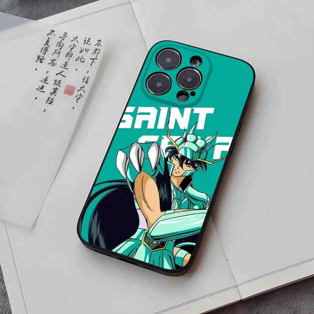 Чехол для телефона Saint Seiya iPhone 16 Pro Max 15 11 13 14 Xs Mini Xr X 7 Plus Shell Coque