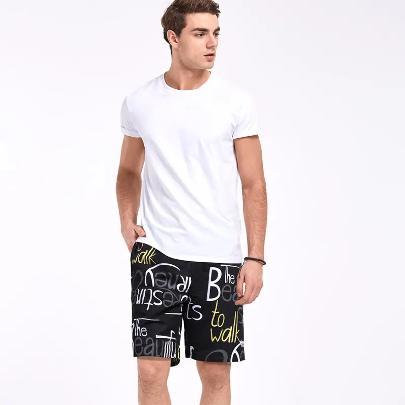 

Gailang Brand Men Activewear Boardshorts Casual Beach Trunks Swimwear Shorts Mens Quick Drying Swimsuits Jogger Bermuda Bottoms