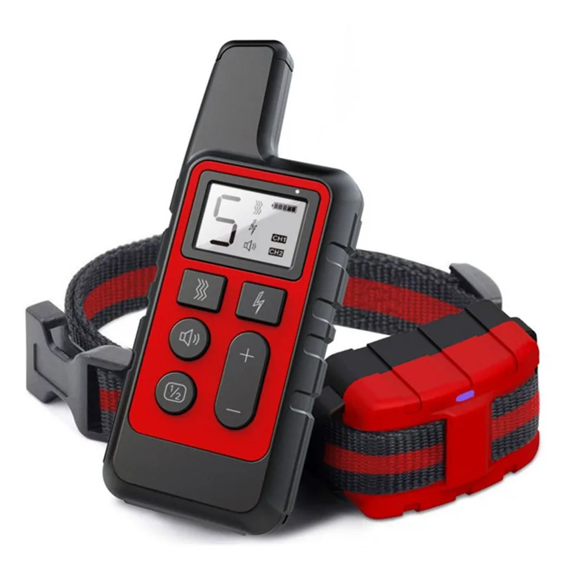 

Vibration Size Multiple For 40%off Waterproof Collar Rechargeable Dog Pet Sound Remote Shock Control Training Dog 500m Anti-bark