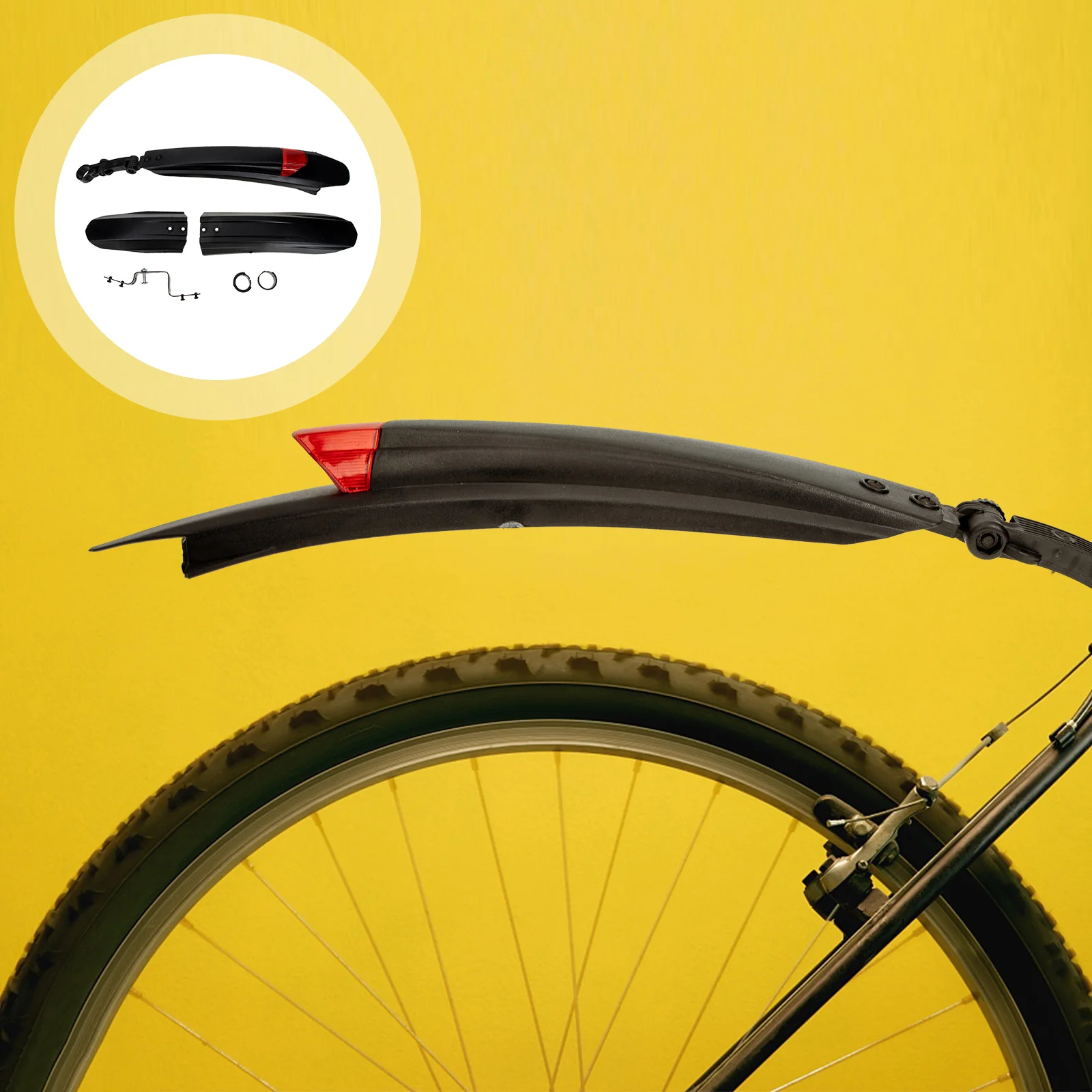 

Bike Mud Mudguardsmudguard Guardguards Wheel Replaceable Telescopic Universal Outdoor Professional Convenient Rear Supply Tire