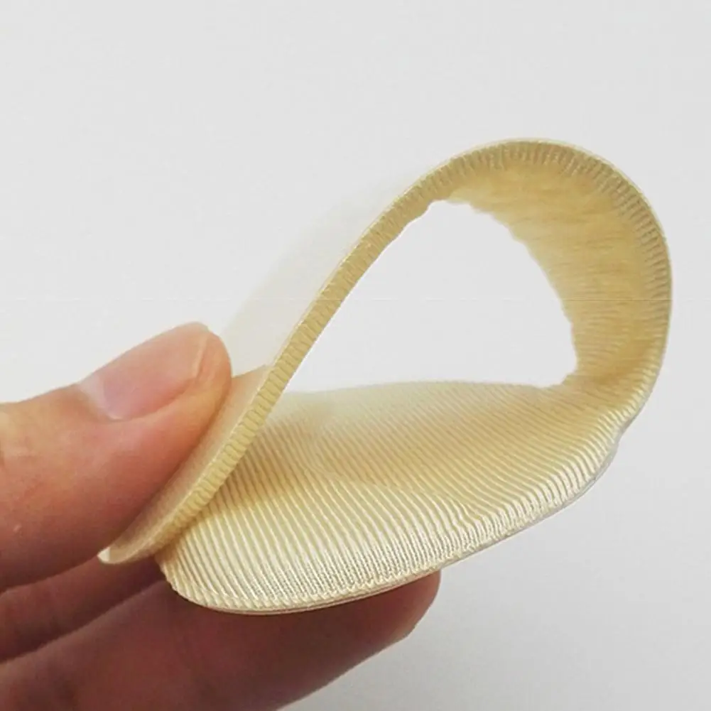 

1 Pair Heel Pad Soft Touch Anti-Friction Ultra Light Silicone Non-Slip High Heel Inserts Cushion Pads Foot Care