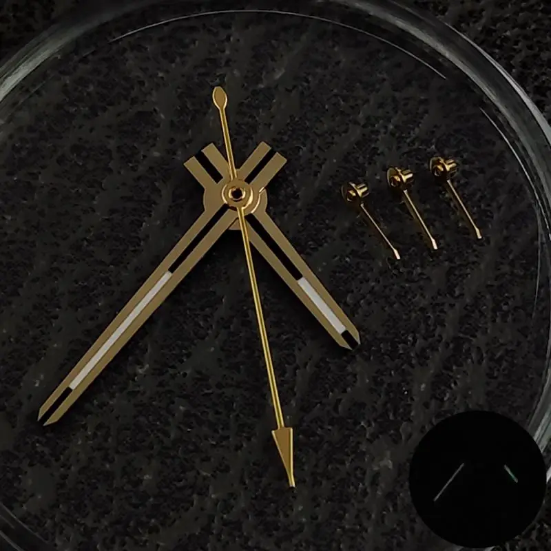 Modified Watch Accessories 32.5mm Chronograph Function Green Luminous VK63 Six-pin Dial with Hand  Fits for VK63 Movement