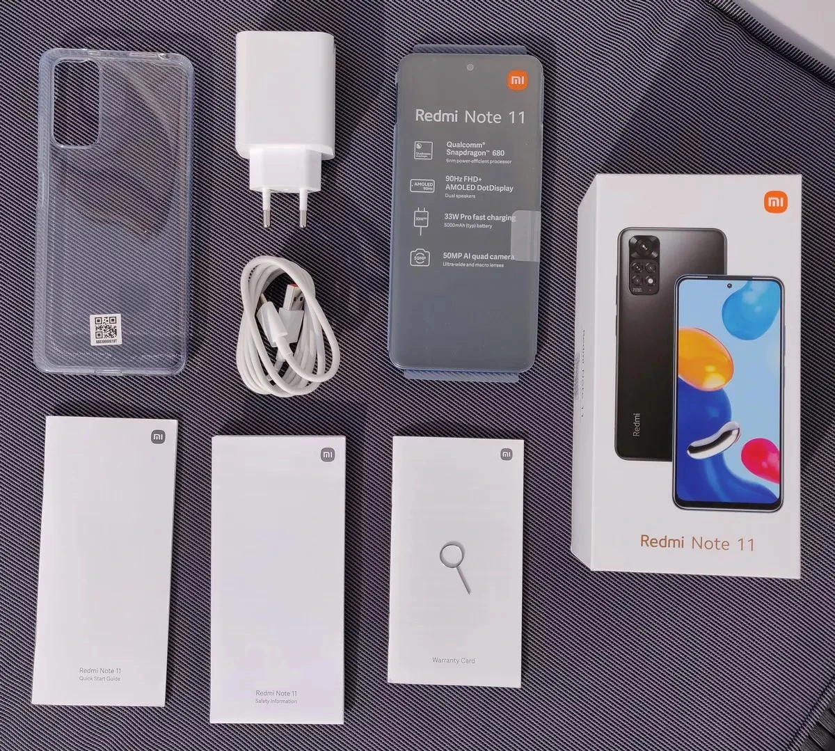 Xiaomi Redmi Note 11 Global Version Smartphone| 4GB 64GB 6GB 128GB | Snapdragon 680 | 90Hz AMOLED | 33W Pro Fast Charging