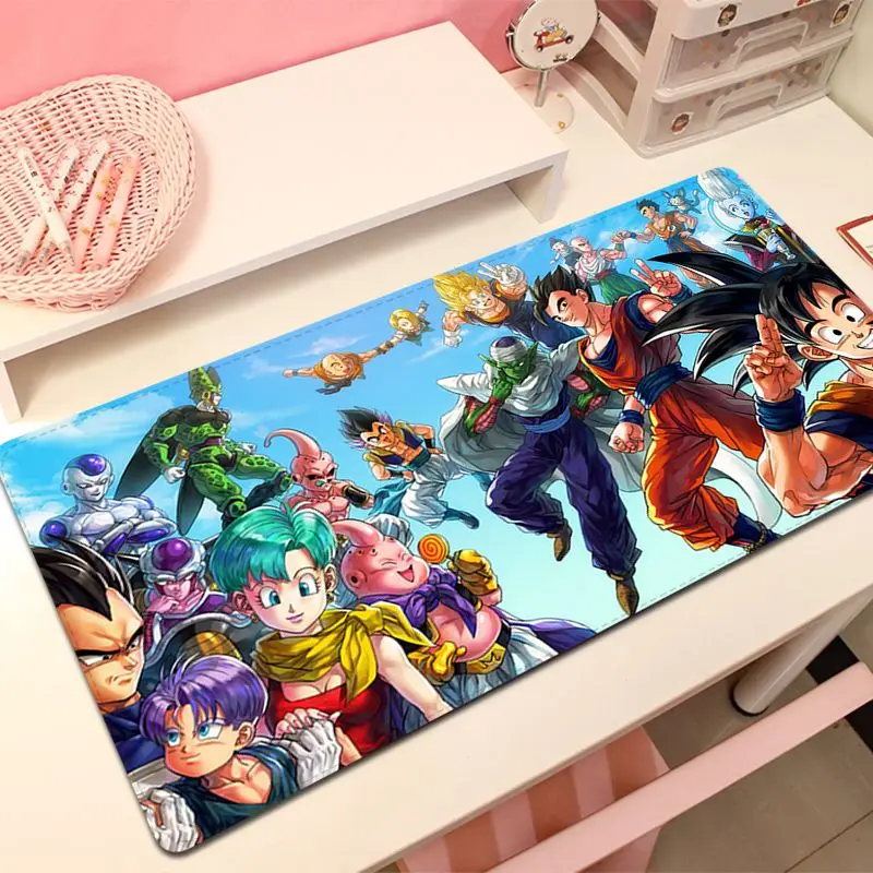 Большой Настольный коврик BANDAI Dragon Ball Z милые игровые аксессуары для письма ПК