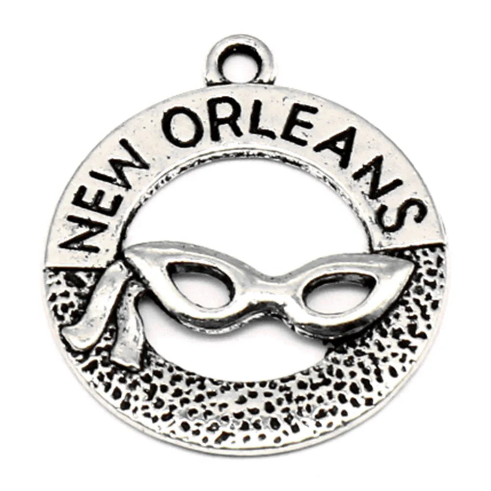 

5 pieces 25x28mm Masks charms Jewelry making best gift