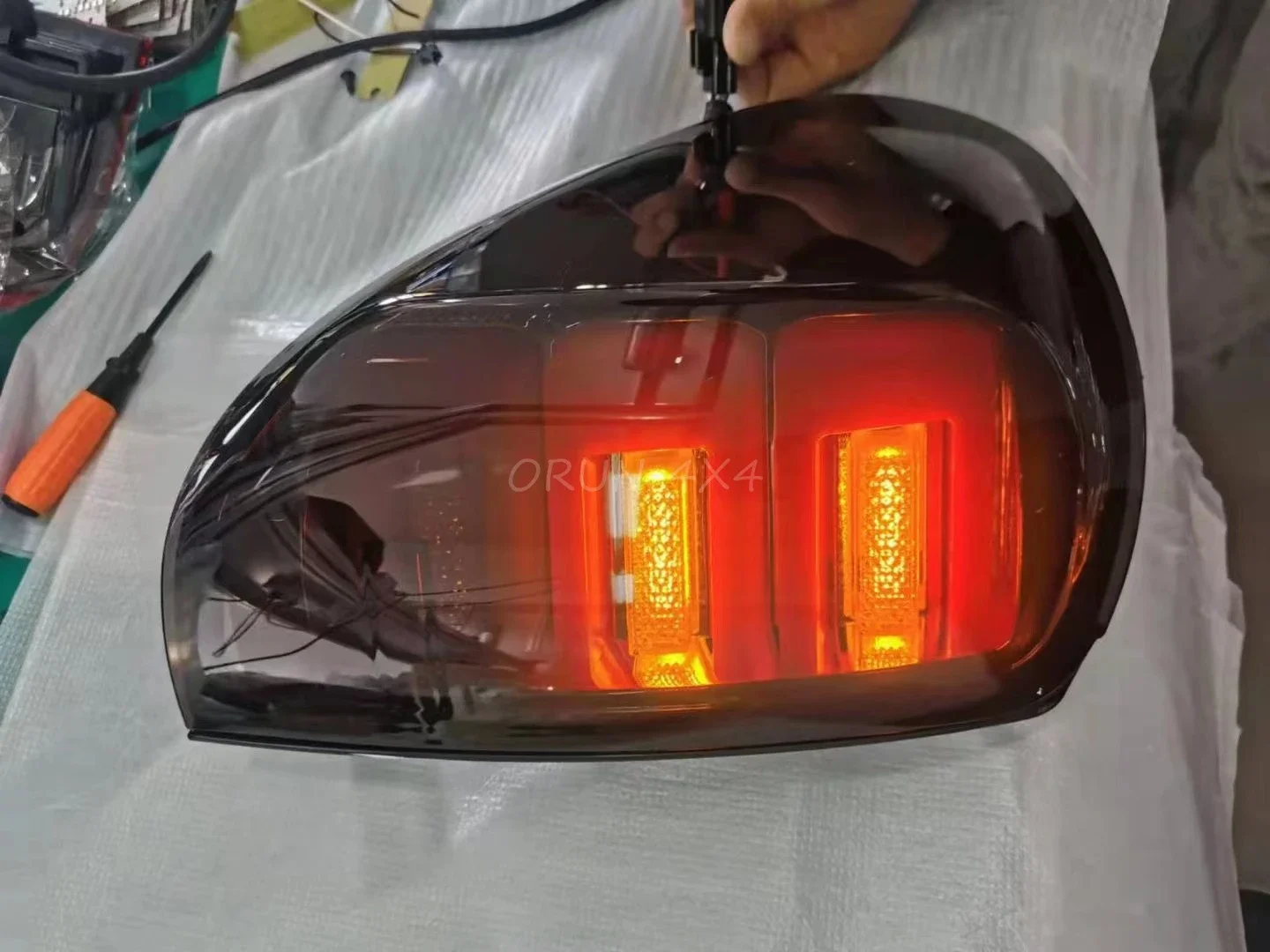 Прямая продажа с фабрики автоматический светодиодный задний фонарь для Triton L200 MN