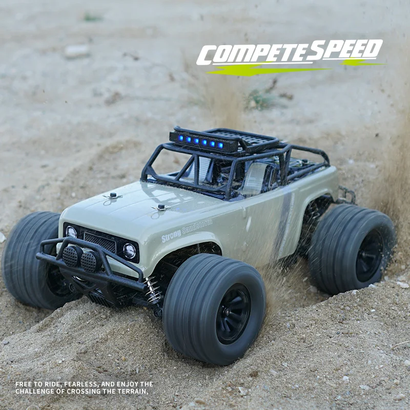 

1:18RC 2,4G полноразмерный четырехколесный привод для дрифта 380 металлический редукторный двигатель гоночный высокоскоростной внедорожник с дистанционным управлением