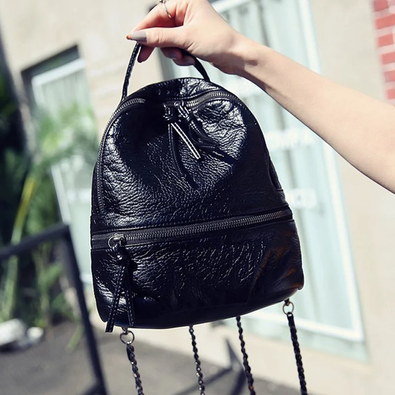 

Женские кожаные рюкзаки, винтажные женские мягкие Наплечные сумки, Женский дорожный рюкзак, школьные сумки для девочек в стиле преппи