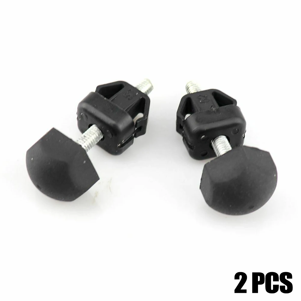 

Radiator Support Stop Adjuster 2Pcs ABS&Metal Fender Bumper Stop Screw
