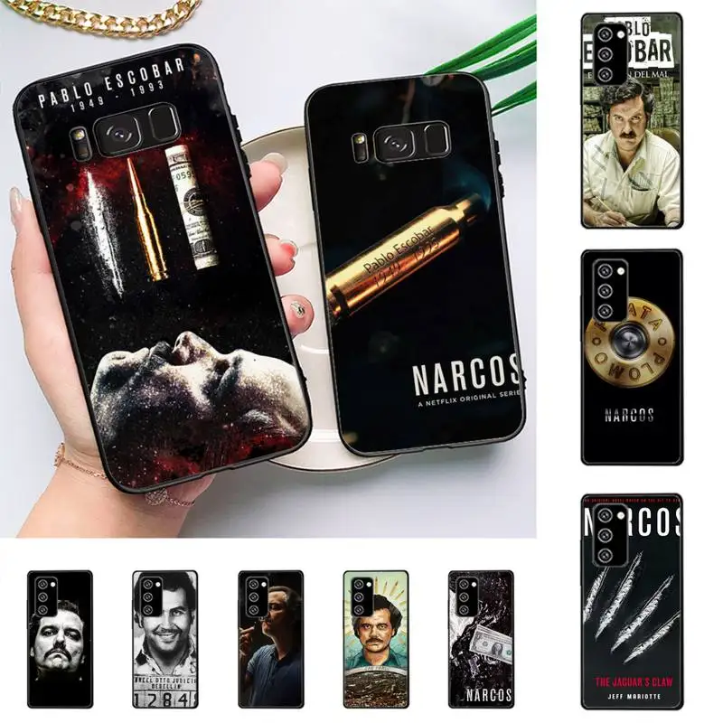

Narcos tv series pablo escobar Phone Case For Samsung Galaxy Note 10Pro 20ultra cover for note 20 note10lite M30S