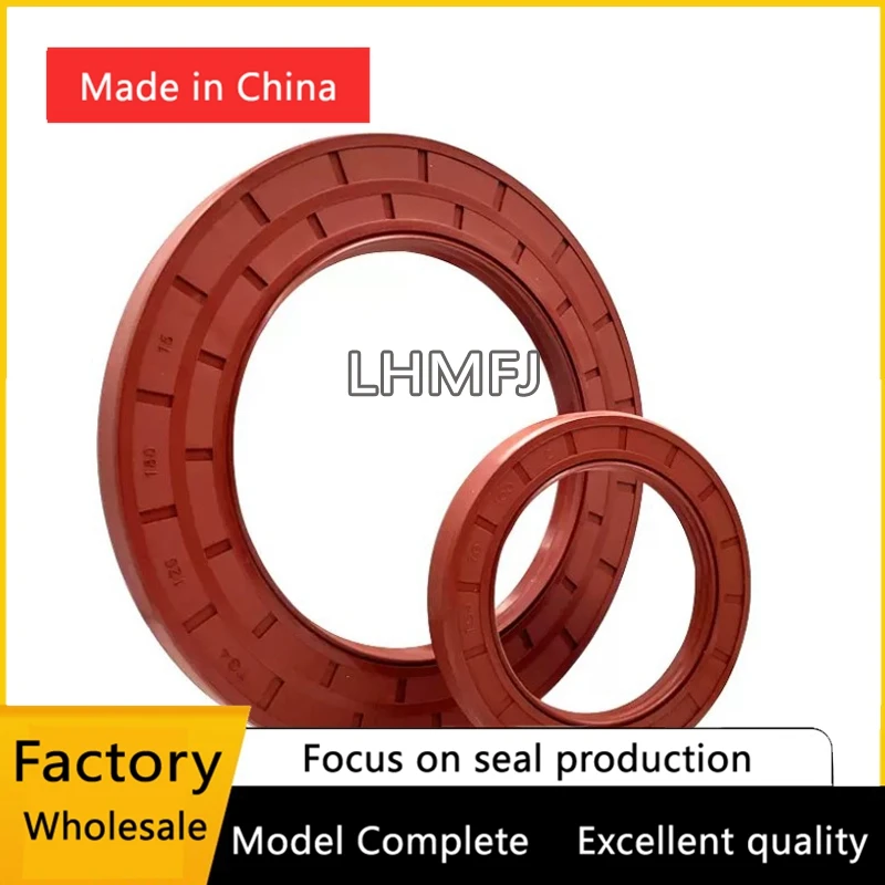 TC-11*17*19*21*22*25*30*4/5/7/10 Коричневый сальник вала FKM FPM с покрытием Двойной Li подвязкой