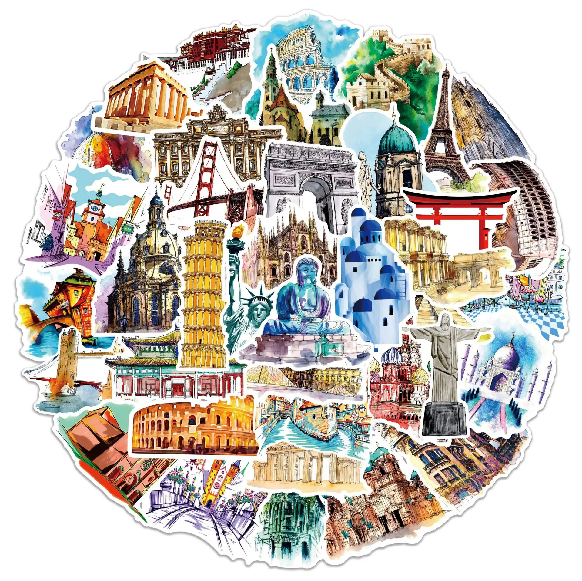 Рисунок 2 - водонепроницаемые наклейки в виде