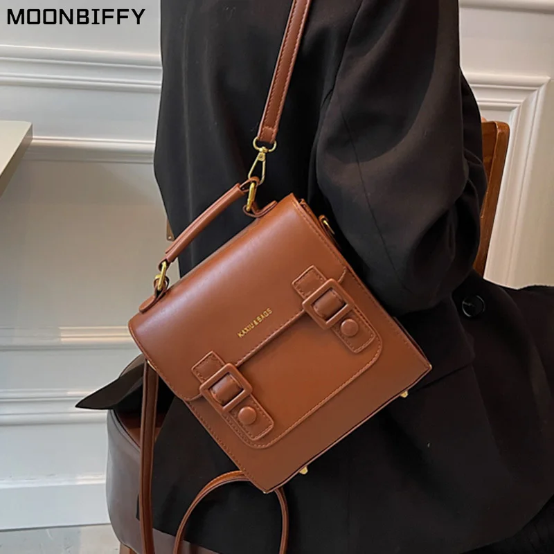 

Women Leather Backpack Shoulder Bag Small Designer Backpack Female Girls Fashion Daypacks Teenager School Bag Mochila Feminina