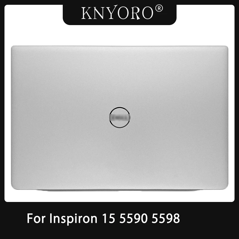 

Чехол для корпуса ноутбука DELL Inspiron 15 5590 5598, задняя крышка ЖК-дисплея/Передняя панель/Нижняя крышка, серебристый корпус, запасные части 039T35 ...