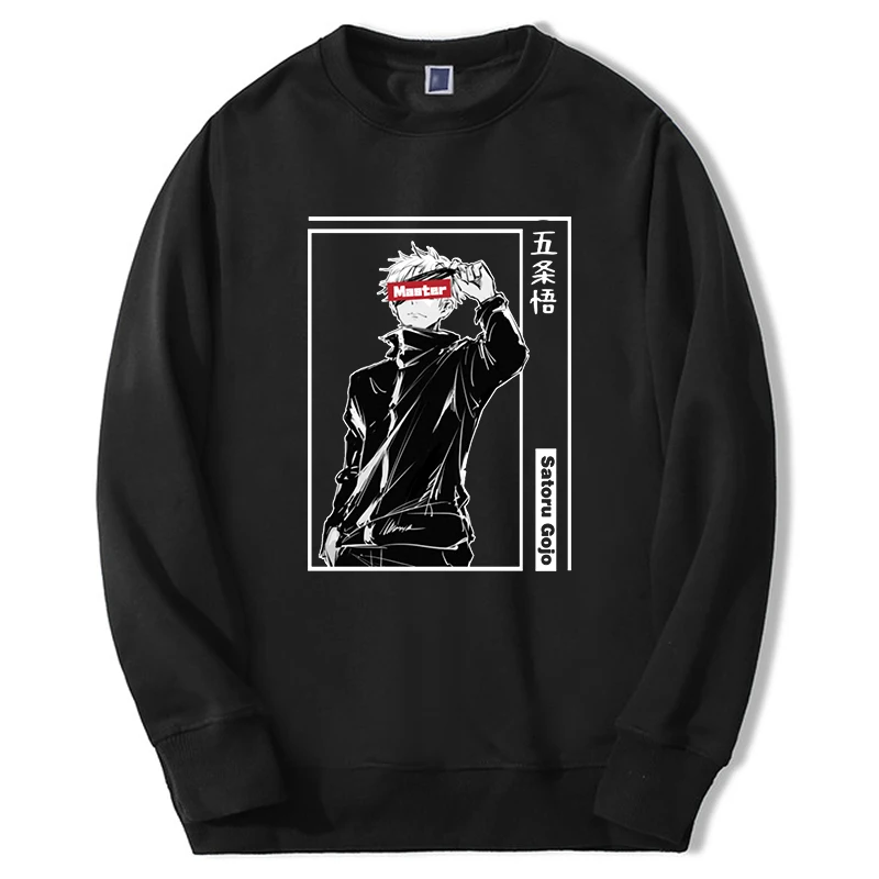 

Hot Anime 2022 Jujutsu Kaisen Sweatshirts Men Women Gojo Satoru Manga Graphic Hoodie Fashion Casual Fashion Hoody Moletom