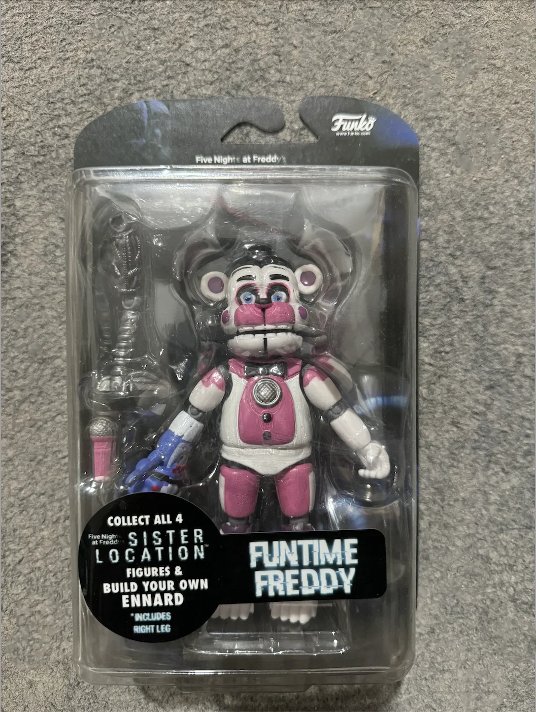 Фото Funko POP Новые фигурки сестры FNAF Funtime Freddy Foxy Ballora 5-дюймовая фигурка №4